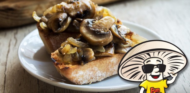 Five Ingredient FunGuy Bruchetta