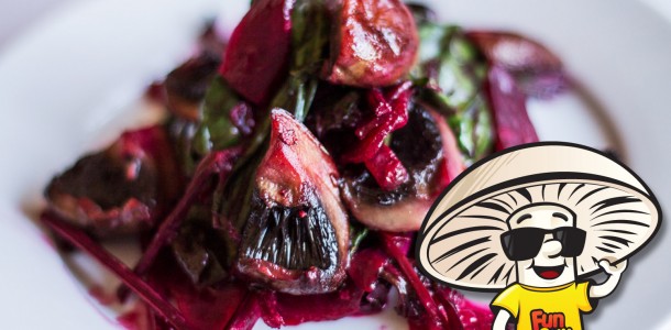 Turnip the Beet Warm FunGuy Mushroom Salad