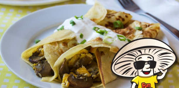 FunGuy Green Onion Breakfast Crepes