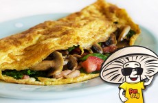 FunGuy BMT and Spinach Omelette