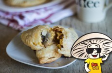 Cheesy FunGuy Mushroom Breakfast Turnovers