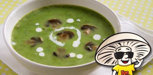 Spring Fresh FunGuy Pea Soup