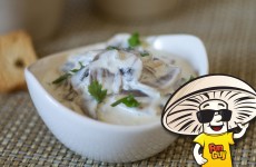 Sour Cream And FunGuy Mushroom Dip