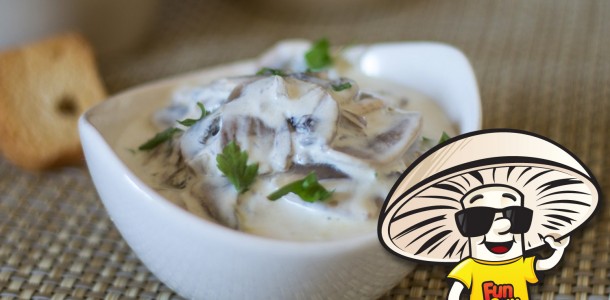 Sour Cream And FunGuy Mushroom Dip