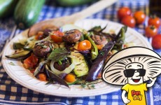 Grilled FunGuy Mushroom Ratatouille