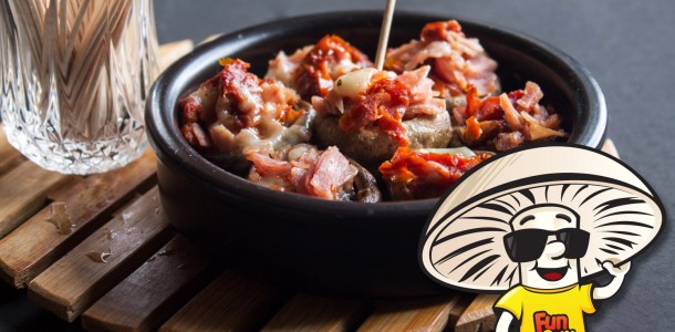 Sundried Tomato and Prosciutto FunGuy Mushroom Stuffers