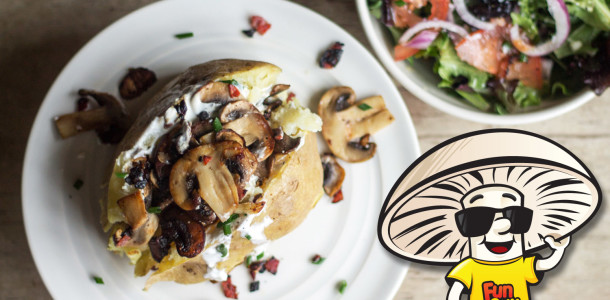 Funguy Loaded Baked Potato