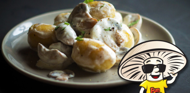 Gnocchi with FunGuy Mushrooms and Sage Cream Sauce