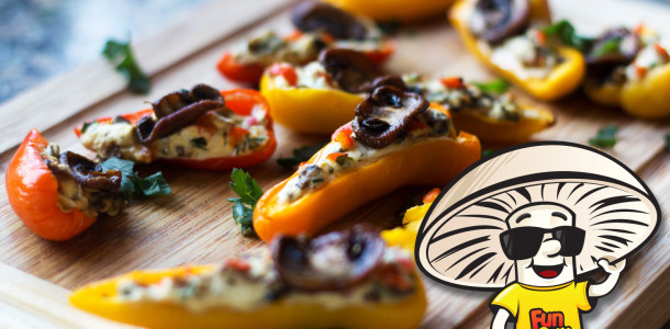 FunGuy’s Herb Stuffed Baby Bell Peppers