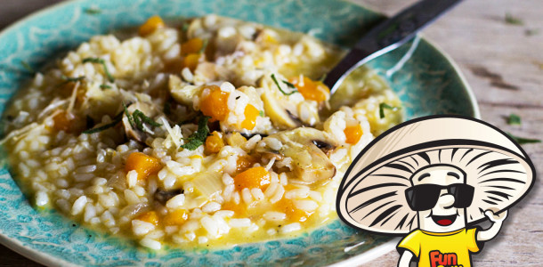 FunGuy Mushrooms Butternut Sage Risotto
