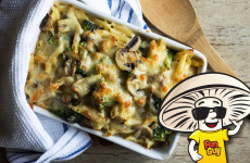 FunGuy's Cheesey Baked Penne and Broccoli