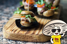 FunGuy's Mini Mushroom Burgers