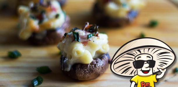 Bacon Chive Mac and Cheese Stuffers