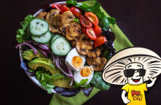 Vegetarian Grilled FunGuy Cobb Salad