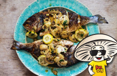 FunGuy’s Buttery Lemon Garlic Sauce and Grilled Fish