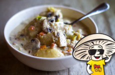 FunGuy's Creamy Potato Gnocchi and Leek Soup