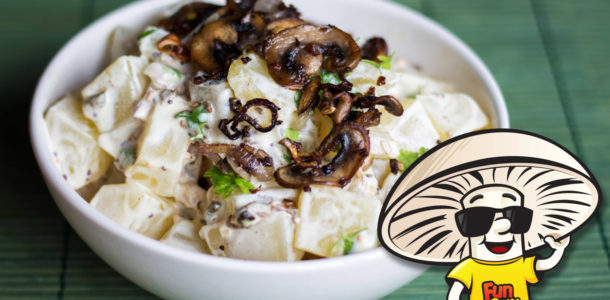 Creamy Honey Mustard FunGuy Potato Salad