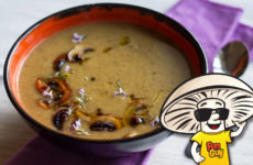 FunGuy’s Roasted Vegetables and White Bean Soup