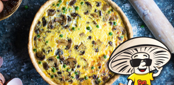 Spring Thyme FunGuy Quiche