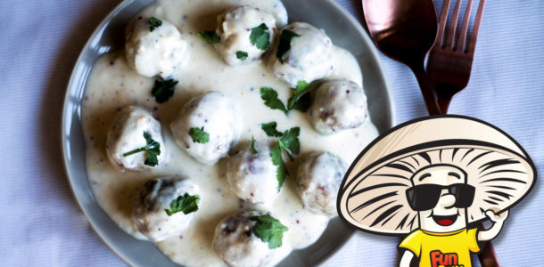 Swedish FunGuy Mushroom and Tofu Balls