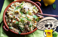 Tabbouleh with FunGuy Mushrooms and Raisins