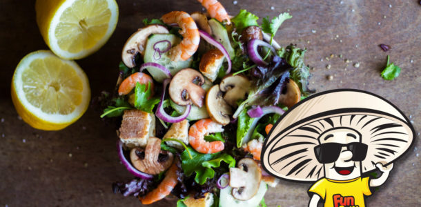 FunGuy’s Shrimp Panzanella Summer Salad