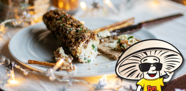 FunGuy “Bacon” Walnut Chive Cheese Log