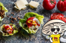 FunGuy’s Mushroom “Burger” Lettuce Wraps