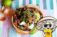 Spiced FunGuy Mushrooms Lime Pork and Red Beans