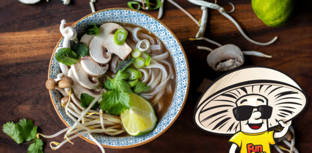 Vegetarian FunGuy Mushroom Pho