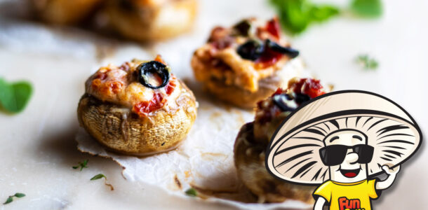 Pepperoni and Olives FunGuy Pizza Stuffers