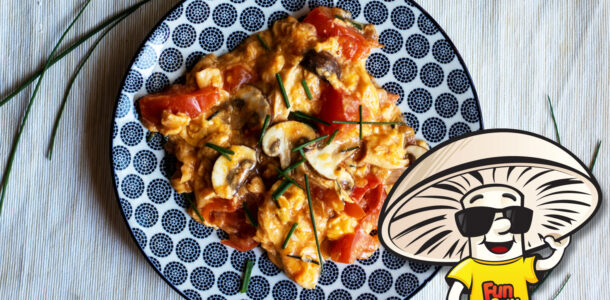 FunGuy’s Chinese-Style Scrambled Eggs and Tomatoes