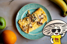 FunGuy’s Aged White Cheddar and Chive Omelette