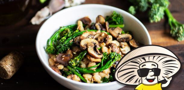 FunGuy's Cannellini and Broccolini Sauté