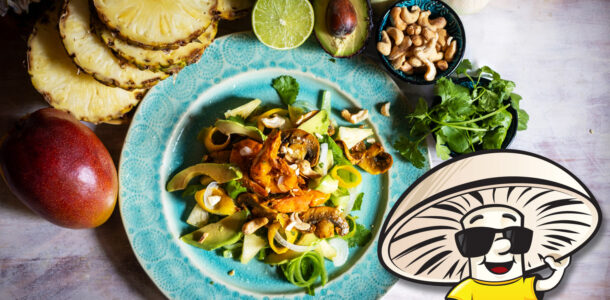 FunGuy’s Tropical Shrimp Salad