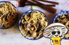 FunGuy Mushrooms and Zucchini Spaghetti