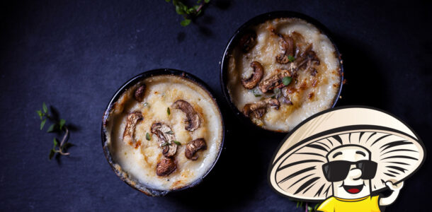 Coquille Saint Jacques with FunGuy Mushrooms