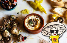 FunGuy’s Baked Feta and Roasted Herb Mushrooms
