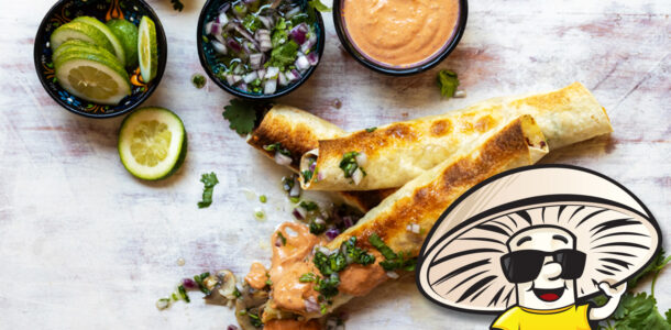 FunGuy’s Taquitos with Creamy Chipotle Sauce