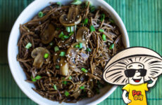 FunGuy's Teriyaki Mushrooms and Sesame Soba Noodles