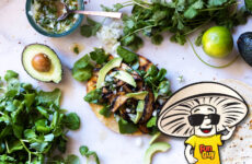 FunGuy’s Portobello and Watercress Tacos