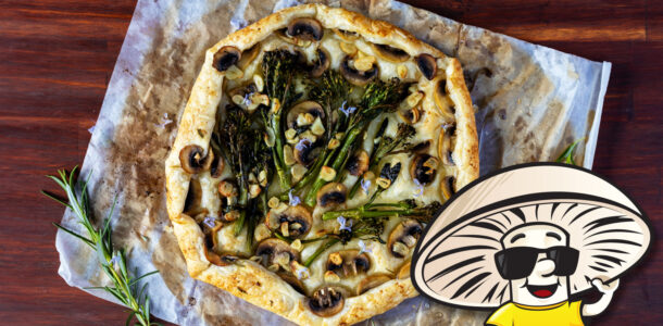FunGuy's Garlicky Broccolini Croustade
