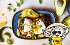 FunGuy’s Huevos Rancheros Stuffed Portobello Mushrooms