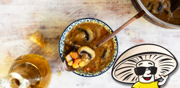 FunGuy's Vegetable and Chickpea Soup