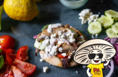 Vegetarian FunGuy Portobello Gyros