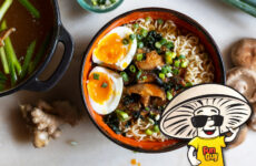 FunGuy’s Shiitake Mushroom Ramen with Eggs