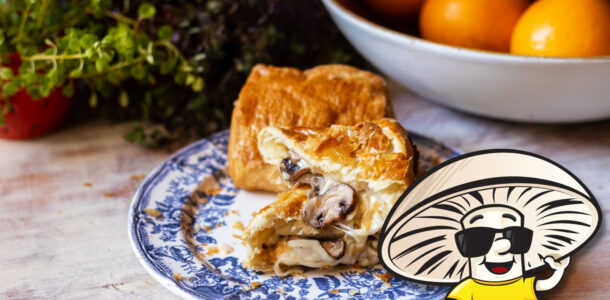 FunGuy's Ham Cheese and Mushroom Pastry Pockets