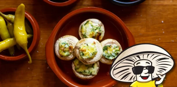 FunGuy’s Lemon Pepper Spinach Mozzarella Stuffers